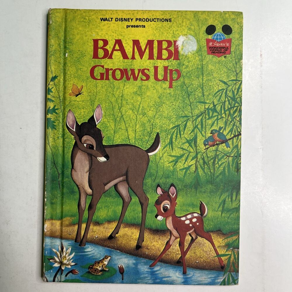 Bambi Grows Up, Disney's Wonderful World of Reading First American Edition 1979